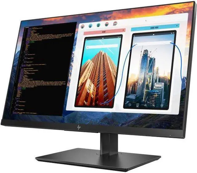 Alt view image 9 of 13 - HP Z27 2TB68A8#ABA 27" UHD 3840 x 2160 (4K) 60Hz HDMI, DisplayPort, USB IPS Monitor