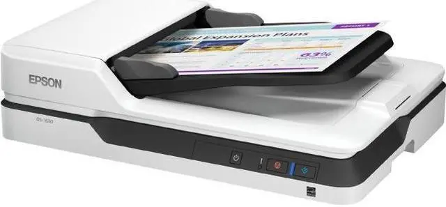 Alt view image 15 of 20 - EPSON WorkForce DS-1630 (B11B239201) Duplex 1200 dpi x 1200 dpi USB Color Flatbed Scanner