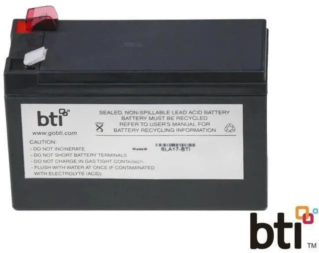 Alt view image 8 of 10 - BTI Replacement Battery #17 for APC - UPS battery - Sealed Lead Acid (SLA)