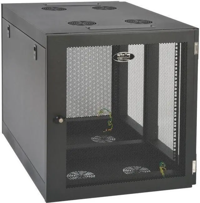 Alt view image 3 of 13 - TRIPP LITE SRW12UHD 12U WALL MOUNT RACK ENCLOSURE SERVER CABINET SIDE MOUNT WALLMOUNT