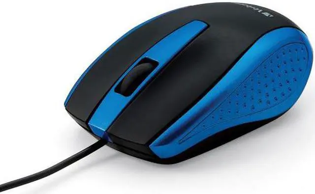 Alt view image 14 of 20 - Verbatim Mouse Optical Corded f/PCs & Macs Blue/Black 99743