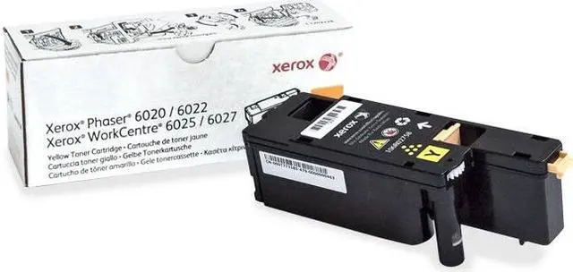 Alt view image 6 of 15 - XEROX 106R02758 YELLOW TONER PHASER 6022 WORKCENTRE 6027