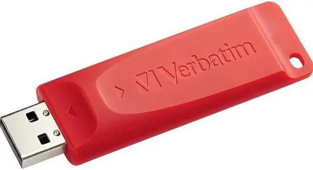 Alt view image 3 of 20 - Verbatim Store 'n' Go 4GB Flash Drive (USB2.0 Portable / Red) 95236