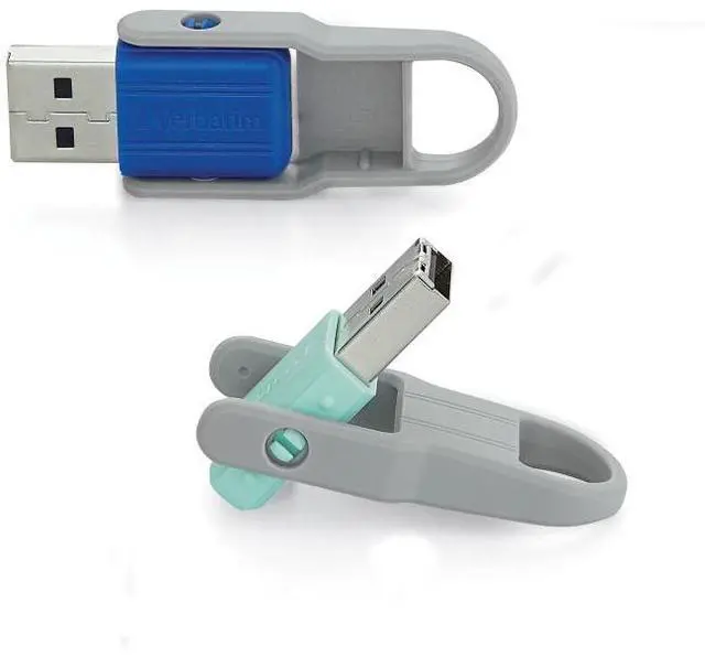 Alt view image 2 of 12 - VERBATIM 70061 32GB Store n Flip USB BlueMint