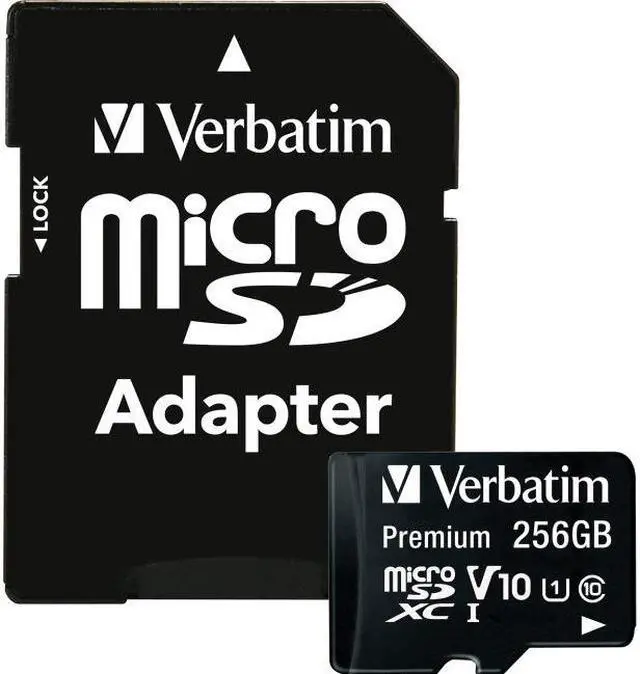 Alt view image 7 of 11 - VERBATIM VER70364 256GB Prem SDXC  Memory CL10