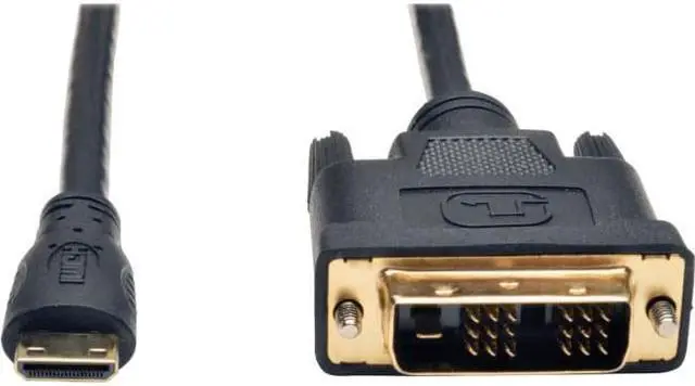 Alt view image 5 of 14 - TRIPP LITE P566-003-MINI 3FT MINI HDMI TO DVI DIGITAL
