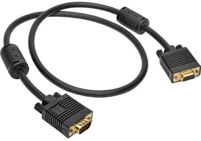 Main image of Tripp Lite P500-003 Vga Monitor Extension Cable Coax High Resolution M/F 1080P 3Ft 3 - Vga Extension Cable - Hd-15 (Vga) (M) To Hd-15 (Vga) (F) - 3 Ft - Molded, Thumbscrews - Black