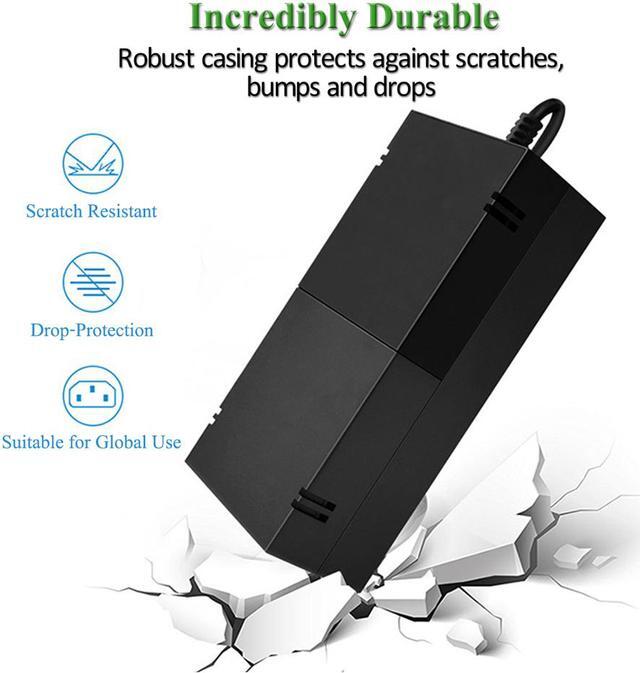 Alt view image 3 of 7 - uowlbear Replacement Power Supply AC Adapter Brick with Power Cord for Xbox One