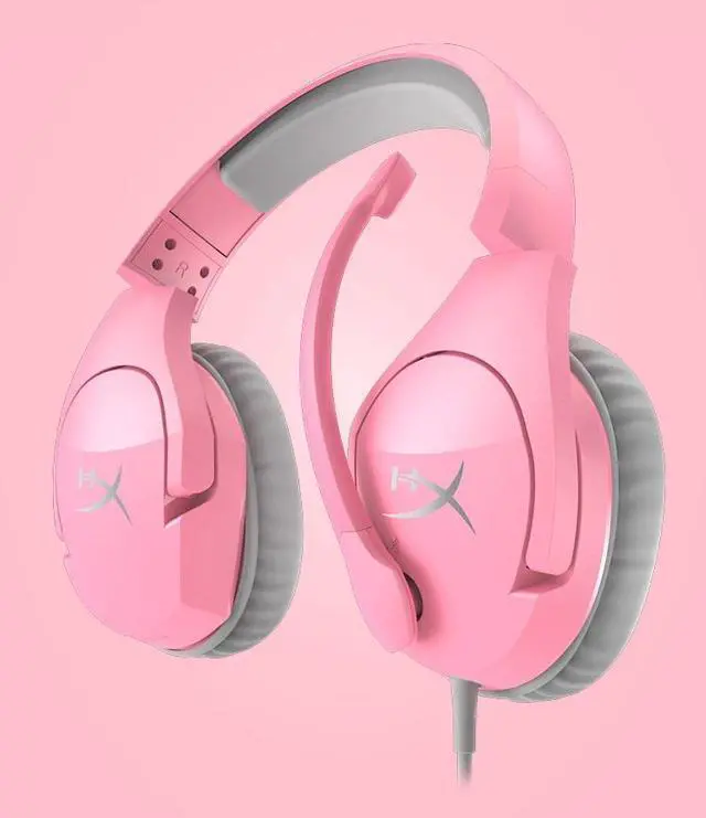 Alt view image 4 of 7 - HyperX Cloud Stinger Wired Gaming Headset - Pink