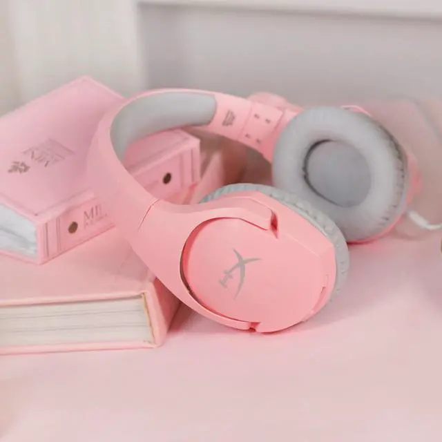 Alt view image 5 of 7 - HyperX Cloud Stinger Wired Gaming Headset - Pink