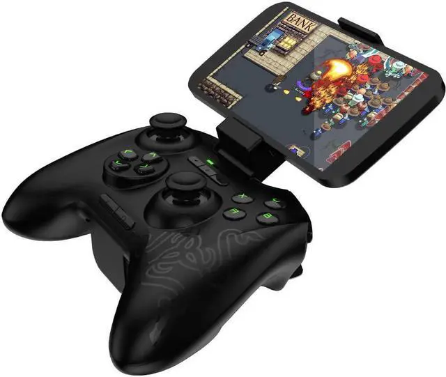 Alt view image 4 of 6 - Razer Serval Bluetooth Wireless / USB Wired Gaming Controller - Designed for Android Gaming & Razer Forge TV - 4 Hyperresponse Action Buttons