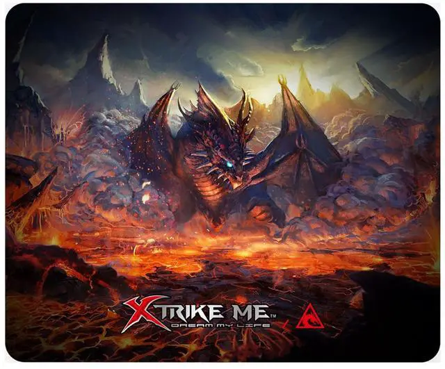 Alt view image 4 of 7 - Xtrike Me MP-002 - High Quality Mouse Pad, 320x270x2mm, Dragon Design