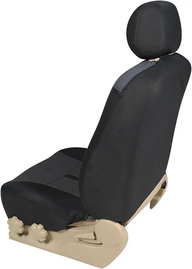 Alt view image 3 of 4 - Pair of fabric car seats covers -front seats only