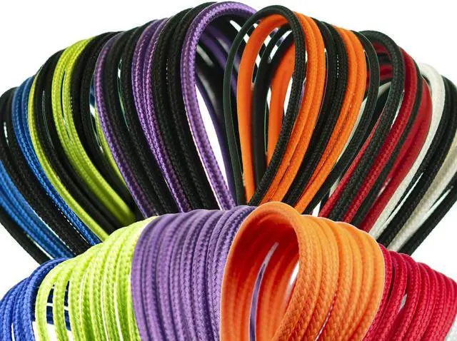 Alt view image 6 of 6 - KOZYFOX Sleeve Extension Power Supply Cable Custom Mod Braided Cable Kit with Combs, 18AWG ATX, 1 x 24P (20+4), 2 x 8P (4+4) CPU, 2 x 8P (6+2) GPU Set, 11.8 inch/30cm - Pink