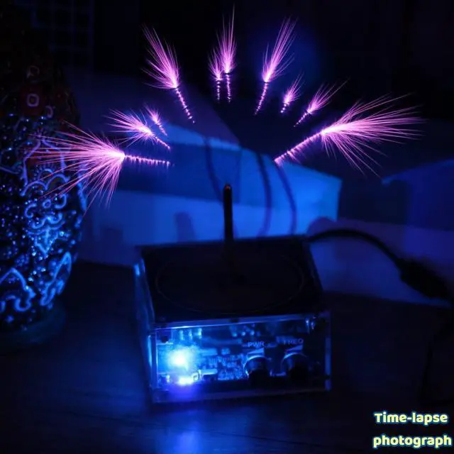 Alt view image 5 of 7 - Musical Tesla Coil Bluetooth Speaker