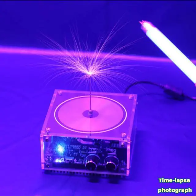 Alt view image 4 of 7 - Musical Tesla Coil Bluetooth Speaker