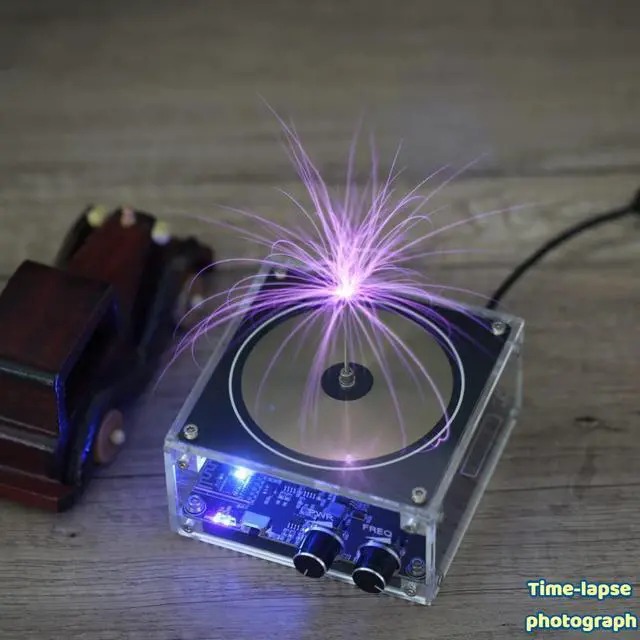 Alt view image 6 of 7 - Musical Tesla Coil Bluetooth Speaker