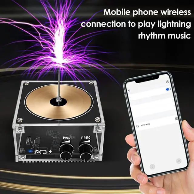 Alt view image 2 of 7 - Musical Tesla Coil Bluetooth Speaker