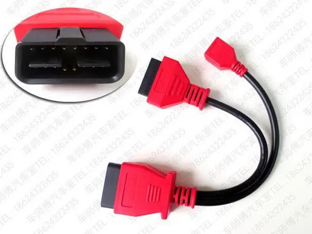 Alt view image 4 of 7 - For Autel for BMW Ethernet cable For BMW F/G Series Ethernet cable MaxiSys Pro MS908S Pro Mini MaxiCOM MK908P