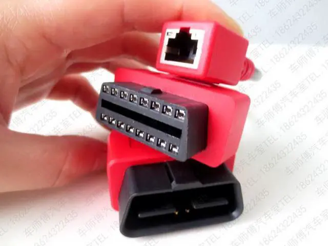 Alt view image 5 of 7 - For Autel for BMW Ethernet cable For BMW F/G Series Ethernet cable MaxiSys Pro MS908S Pro Mini MaxiCOM MK908P