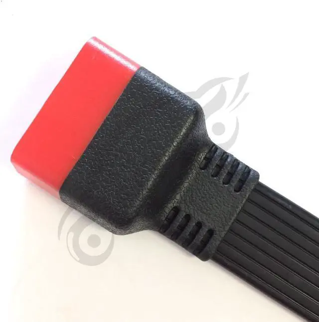 Alt view image 3 of 5 - 36cm for Launch OBD II extension cable X431 V/V+/PRO/PRO3/Easydiag 3.0/Mdiag/Golo Main OBD2 Extended Connector 16Pin male to Female