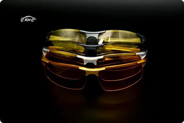 Alt view image 5 of 7 - KH Night Driving Glasses for Night Glasses Polarized HongKong Famous Brand KH Night Vision Male Sunglasses Driver Goggles