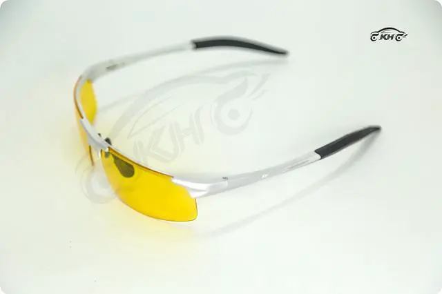 Alt view image 3 of 7 - KH Night Driving Glasses for Night Glasses Polarized HongKong Famous Brand KH Night Vision Male Sunglasses Driver Goggles