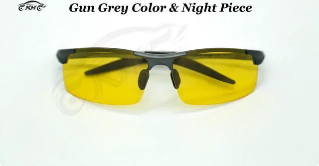 Alt view image 2 of 7 - KH Night Driving Glasses for Night Glasses Polarized HongKong Famous Brand KH Night Vision Male Sunglasses Driver Goggles