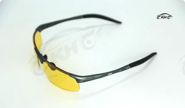 Alt view image 3 of 7 - KH Night Driving Glasses for Night Glasses Polarized HongKong Famous Brand KH Night Vision Male Sunglasses Driver Goggles