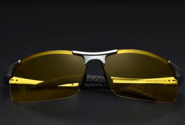 Main image of KH Night Driving Glasses for Night Glasses Polarized HongKong Famous Brand KH Night Vision Male Sunglasses Driver Goggles
