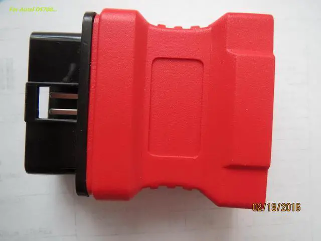 Alt view image 4 of 6 - Original for Autel Maxidas DS708 OBDII Connector For Diagnosis Tools 708 16pin OBD 2 OBD-II Adaptor Autel OBDII Obd2 Adapter