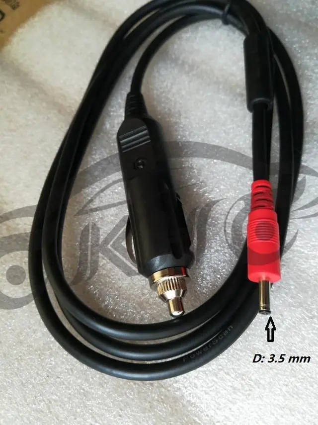 Main image of For Autel DC 3.5 mm Cigarette Lighter Power Charger Cable MaxiSys MaxiCOM MaxiIM MaxiCheck