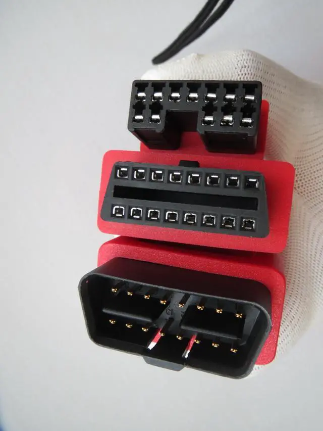 Alt view image 6 of 6 - for Autel For MITSUBISHI for HYUNDAI -12+16 Pins MaxiSys Pro MS906 MS906BT MS906TS MS908S Pro Mini MaxiCOM MK908P OBD I Adapters
