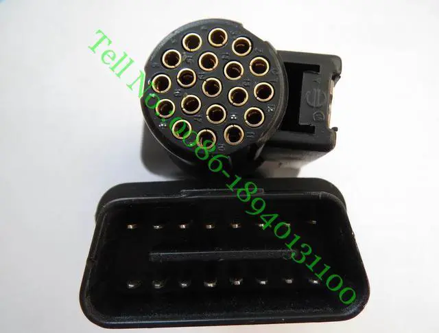 Main image of ForG M TECH2 OBD II 16 PIN OBD2 Adapter With No. 3000098 OBD 2 Connector OBDII Auto Scanner Adaptor OBD-II 3000098 VTX 02002955