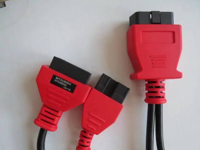 Alt view image 3 of 6 - for Autel For MITSUBISHI for HYUNDAI -12+16 Pins MaxiSys Pro MS906 MS906BT MS906TS MS908S Pro Mini MaxiCOM MK908P OBD I Adapters
