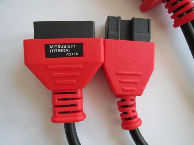 Alt view image 4 of 6 - for Autel For MITSUBISHI for HYUNDAI -12+16 Pins MaxiSys Pro MS906 MS906BT MS906TS MS908S Pro Mini MaxiCOM MK908P OBD I Adapters