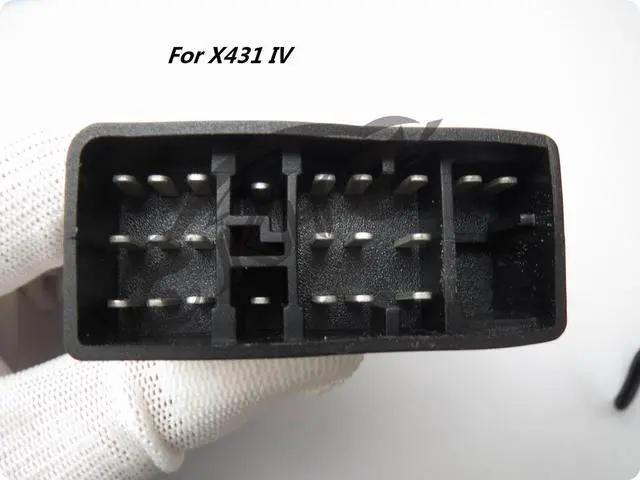 Alt view image 2 of 3 - For LAUNCH X431 IV for Toyota -22 Pins OBDII Adaptor for X431 Fourth 22 OBD-II Connector OBD II Connecter OBD2 Adapter