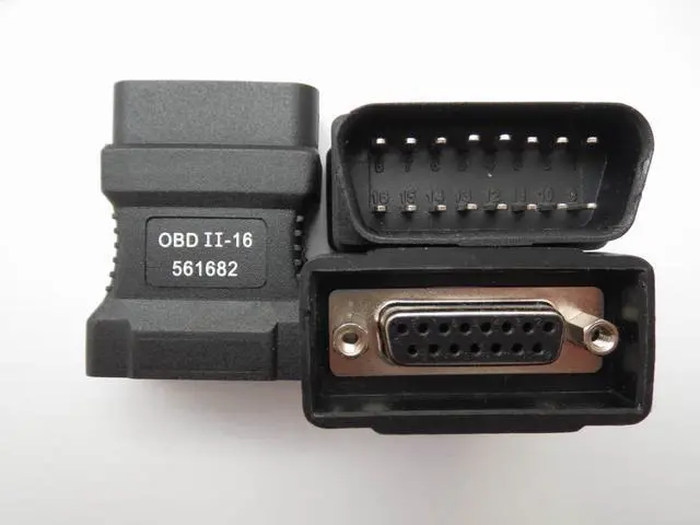 Alt view image 2 of 5 - 100% For Autoboss v30 16 pins OBD II Adapter Car Diagnostic Obd2 Connecter OBD-II Adaptor Connector 16pin connector DK80 2600+