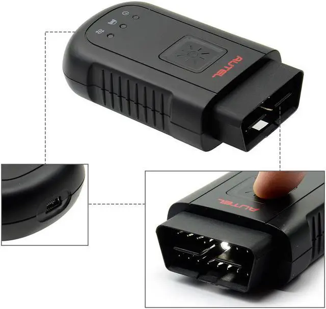 Alt view image 2 of 5 - Autel VCI MaxiVCI V100 Wireless Diagnostic Interface Bluetooth MaxiSys MS906TS MS906BT 906BT