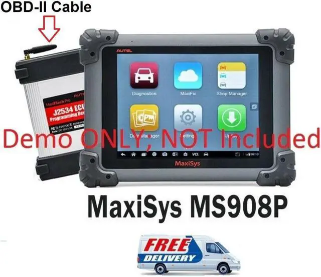 Alt view image 4 of 4 - Autel MaxiFlash Elite J2534 ECU Proggramming DB26 Fits MaxiCOM MK908 MK908P OBD