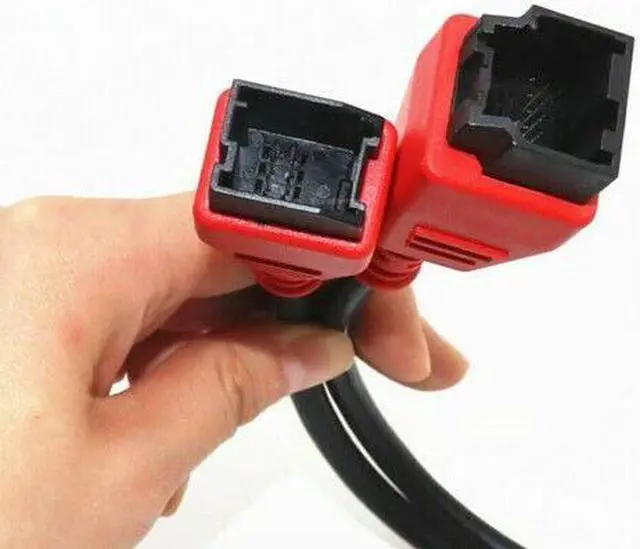 Alt view image 3 of 6 - 12+8 Pin Connector Cable Adaptor Fit For Chrysler Autel Maxisys MSCHRY128