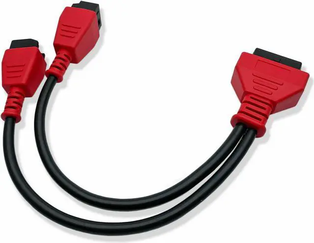 Alt view image 5 of 6 - 12+8 Pin Connector Cable Adaptor Fit For Chrysler Autel Maxisys MSCHRY128
