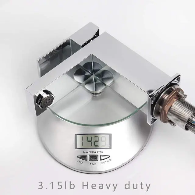 Alt view image 6 of 6 - Modern Bathroom Faucet Chrome Single Hole Bathroom Sink Faucet with Pop Up Drain Assembly Leadfree Solid Brass Alwen bathroom faucet