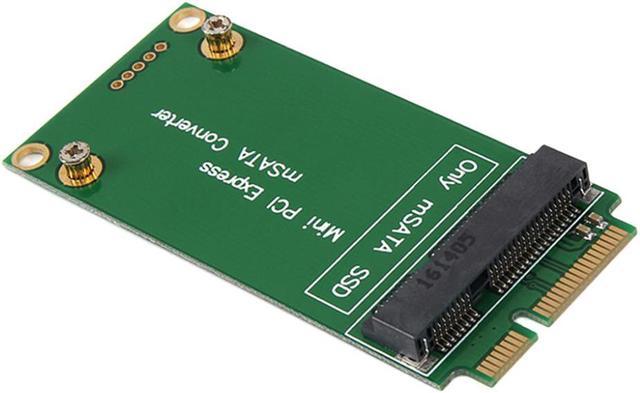 Eh Identidad Fangoso 1 juego MSATA SSD a Mini PCIe SATA adaptador de disco duro convertidor de  tarjeta para Asus Gadgets - Newegg.com