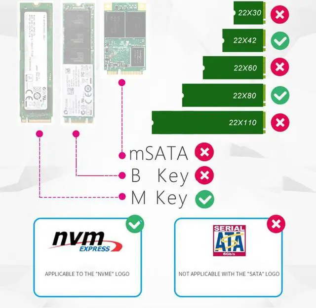 Alt view image 3 of 3 - JEYI m.2 for Nvme Enclosure HDD Box Case for NVME TO TYPE-C CNC Aluminium 3.1 M2 USB3.1 M.2 PCIE U.2 SSD Adapter Thunderbolt 3