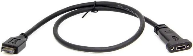 Main image of XT-XINTE Motherboard Expansion Cable USB 3.1 Front Panel Header Type E Male to Usb-C Type C Female Computer Connector 50cm