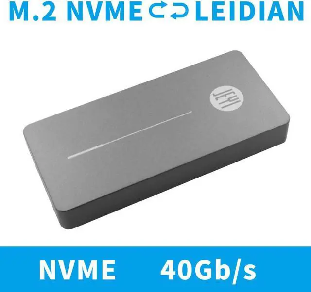 Main image of JEYI m.2 for Nvme Enclosure HDD Box Case for NVME TO TYPE-C CNC Aluminium 3.1 M2 USB3.1 M.2 PCIE U.2 SSD Adapter Thunderbolt 3