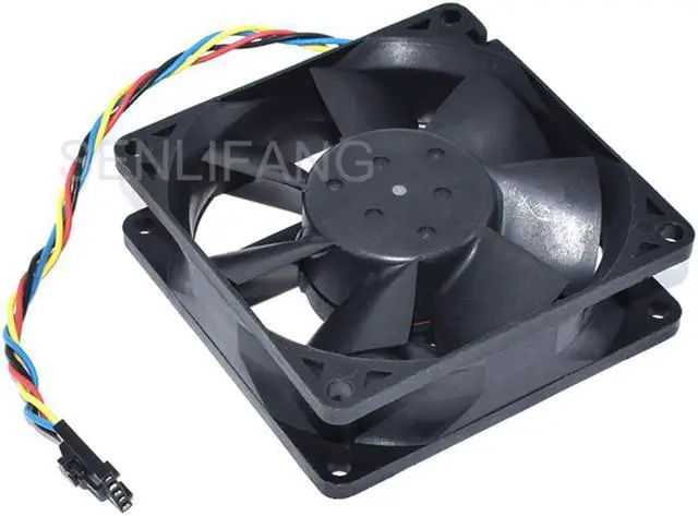 Alt view image 2 of 2 - Ventilador de refrigeración cuadrado, 4 pines, 8cm, para NIDEC 8025 M33412-35 DC12V 0.15A
