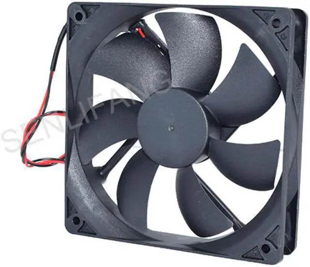 Alt view image 2 of 2 - AD1212HS-A71GL S ventilador del servidor DC 12V 0,44a 2 cables
