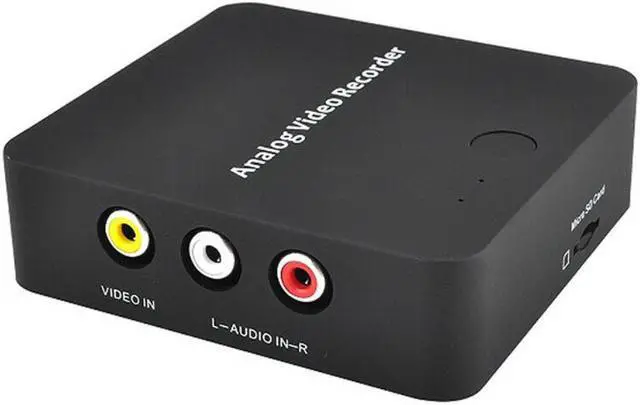 Alt view image 3 of 3 - Analog Video Recorder AV Capture Video Tapes Transfers to Digital Format VHS to Digital Converter for Hi8,DVD,VCR